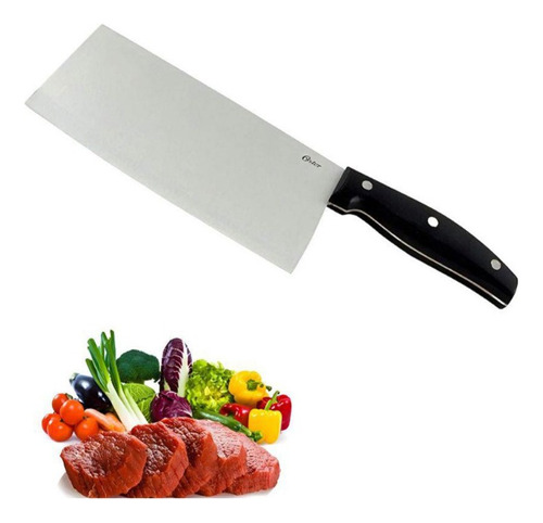 Cuchillo De Carnicero Oster Acero Inoxidable Filo Fino 