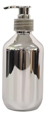 4 Botellas De Bomba Botella De Plata Plata 6,4 Cm X 16 Cm