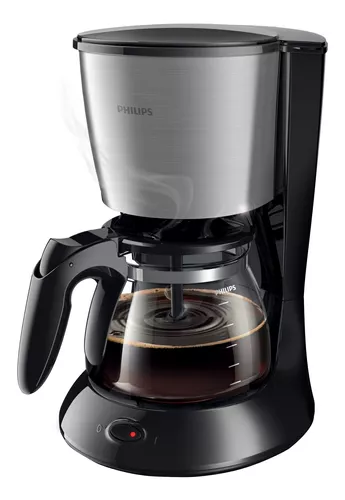 Cafetera Philips Grind & Brew HD7767 automática negra y metal