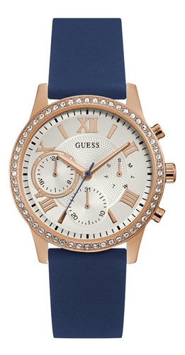 Reloj Guess Solar Dama W1135l3 Azul