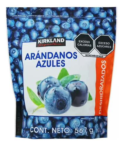 Arandanos Azules Deshidratados Kirkland Signature 567 Gr
