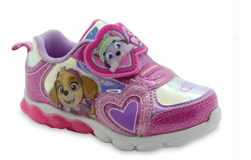 Paw Patrol Zapatos Deportivos  Con Luces Niñas