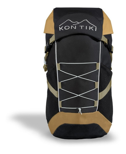 Mochila Montañismo Kon Tiki Tlaloque Negro Motlalnd0uu0