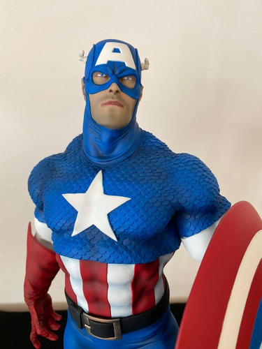 Sideshow Captain America Premium Format Modded Thiago Provin