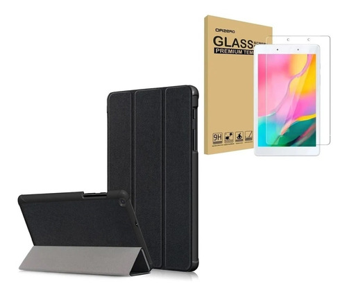 Funda Smart + Vidrio Generica P/ Tablet Samsung Tab A8 2019