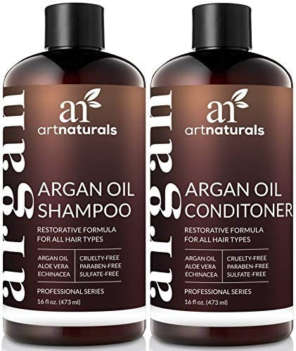 Art Naturals Set Champú Y Acondicionador De Aceite De Argan