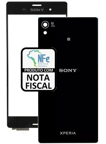 Tela Touch Xperia Z2 D6502 D6503 D6543 Sony + Tampa Traseira | MercadoLivre