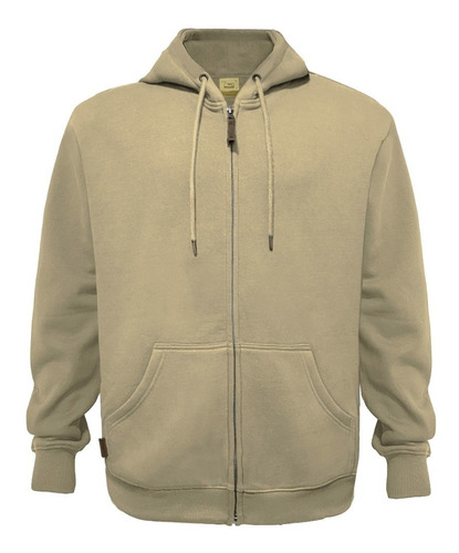 Polerón Con Capucha Y Cierre Ykk® Hombre Lingue Lenga®