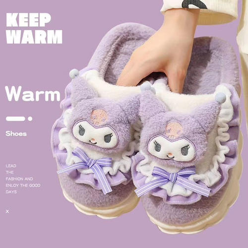 Pantuflas De Algodón Con Dibujos Animados Lindos De Sanrio