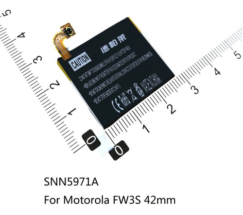 Bateria Compatível C/ Motorola 2 Geração 42mm Fw3s Snn5971a
