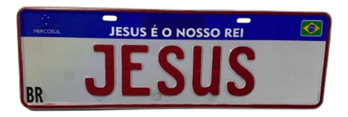 Placa Decorativa De Metal | Estilo Carro Personalizada