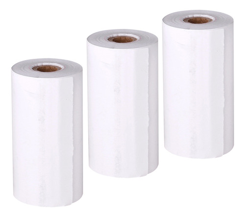 3 Rollos De Papel De Impresión Térmica, Caja Registradora Pr