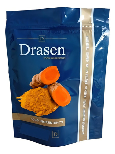 1kg Cúrcuma Em Pó Original | Drasen