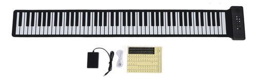 Teclado De Piano Hand Roll De 88 Teclas, Portátil Y Recargab