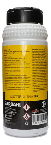 Liquido Para Frenos Dot-3 350 Ml Bardahl Caja 15 Pzs