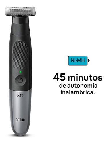 Recortadora De Barba Braun Xt5200 Blkspcgry Box
