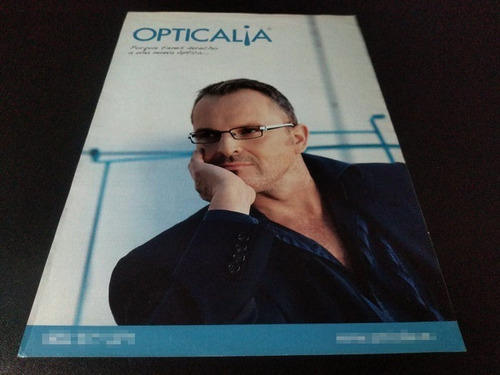 (pf638) Publicidad Opticalia * Miguel Bose