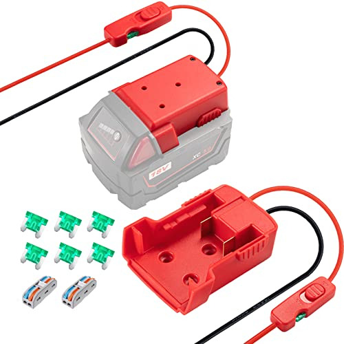 Juego De 2 Adaptadores De Ruedas De Poder Milwaukee M18...