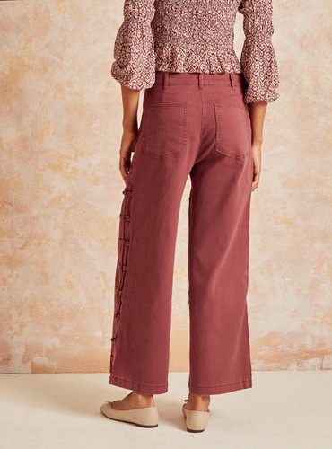 Pantalón Boho Nudos