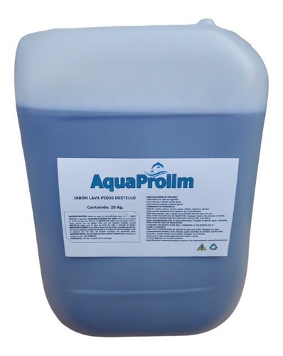 Jabon Lava Pisos Destello Plus Bidon Con 20 Kg