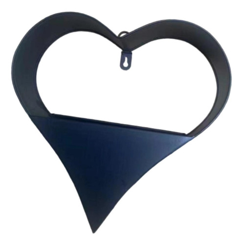 Maceta De Metal Con Forma De Corazón, Estilo Rústico, Para