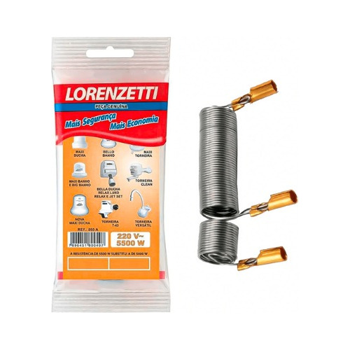 Resistencia Lorenzetti Maxi Ducha 220v 5500w Original -055a.