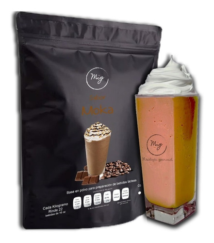 Base Mocha 2kg | Frappe Latte | Insumos Para Cafetería Moka