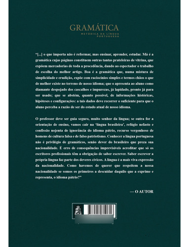 Gramática Metódica Da Língua Portuguesa - Napoleão Mendes De Almeida (capa Dura)