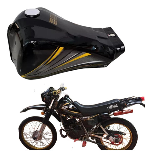 Tanque Gasolina Yamaha Dt 125 Negro