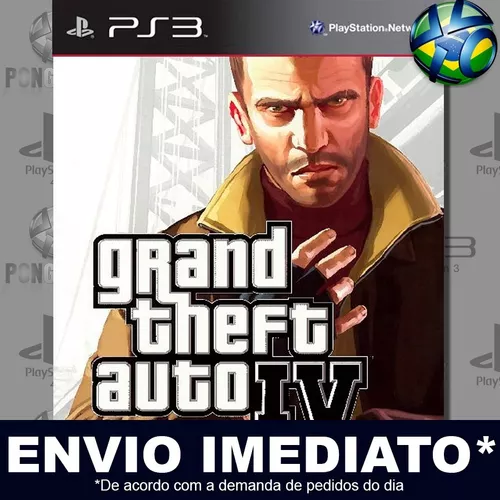 Gta 4 Grand Theft Auto Iv Ps3 Jogo Psn Digital