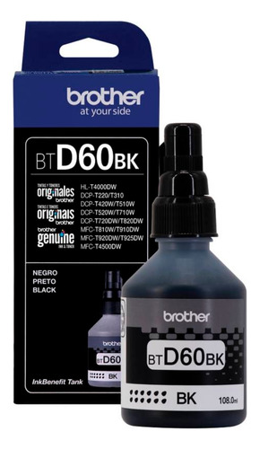 Tinta Brother Bt-d60bk Negro