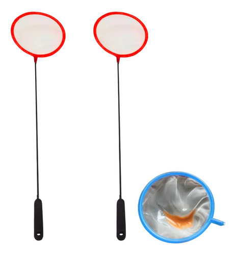2x Rede Redonda Redinha P/ Nauplio Artemia 30*7cm Super Fina