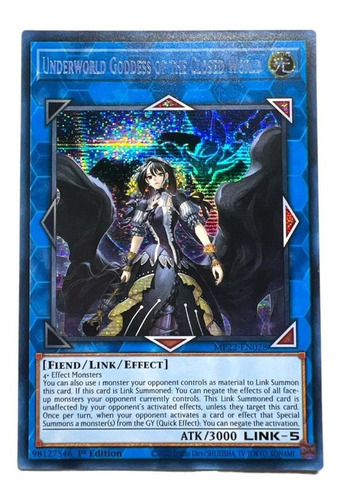 Yugioh Underworld Goddness Of The Closed World Mp22