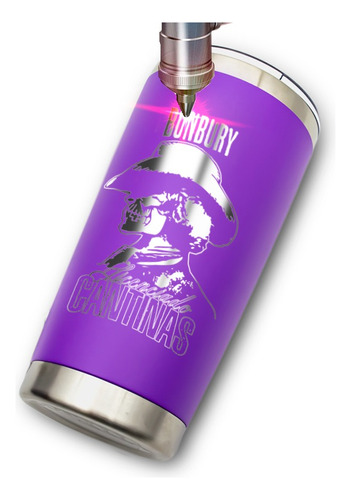 Termo Yitemorado 500 Ml Licenciado Cantinas Enrique Bunbury