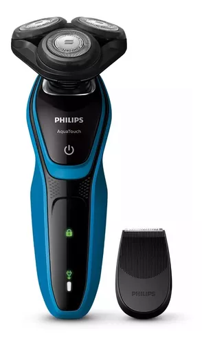 AFEITADORA PHILIPS DE HOMBRE, SECO HUMEDO, 3 CABEZALES CON 27 CUCHILLAS, CADA UNA AUTOAFILABLES, RECARGABLE FUNCION DE 40 MINUTOS CON CARGA, MAXIMA CARGA EN 8 HORA