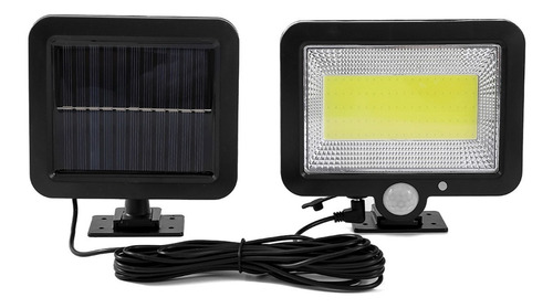 Foco Lámpara Solar Luz Led 100w Sensor De Movimiento