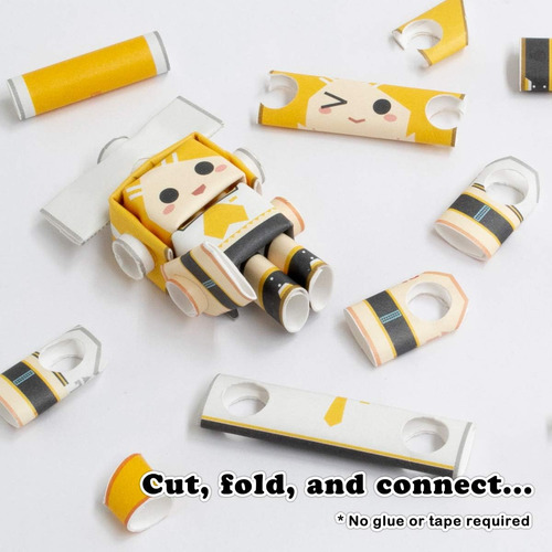 Piperoid Hatsune Miku Series Rin & Len - Kit De Robot De Bri