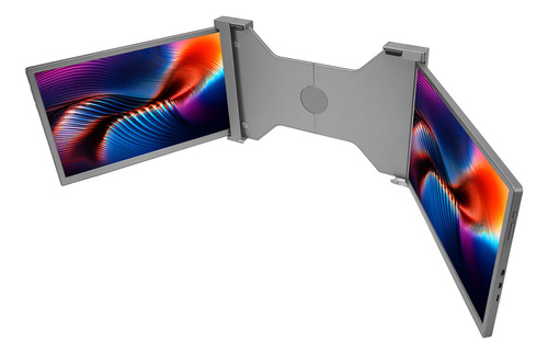 Monitor Portátil Triple De 14 Pulgadas Para Computadoras Por