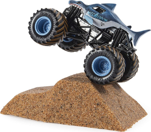 Monster Jam, Megalodon Monster Dirt Starter Set, Con 6.8 Fl