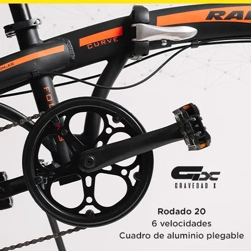 Bicicleta plegable halley rodado 20 6 velocidades new arrivals