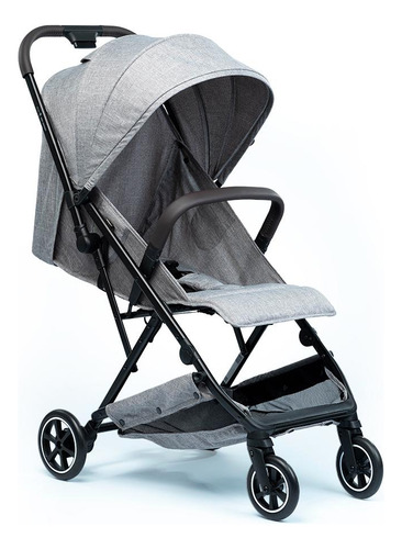 Carrinho de Bebe Passeio Portátil Mini Cinza Kikkaboo