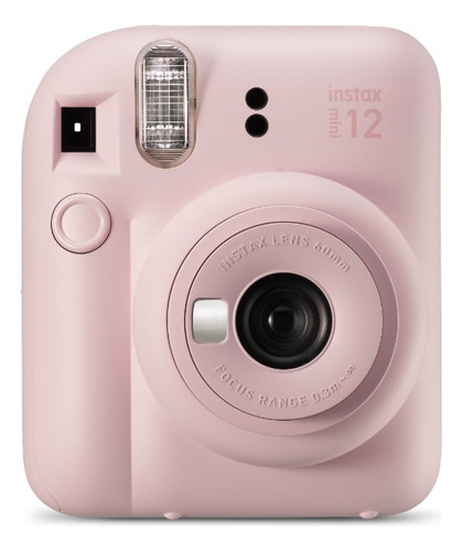Câmera Instantânea Fujifilm Instax Mini 12 Rosa Gloss