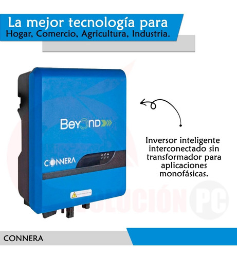 Inversor De Interconexion A Red Connera Serie Beyond 5 Kw