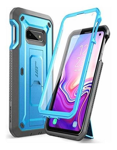 Funda Para Samsung Galaxy S10e De Tpu Multicapa Color Azul