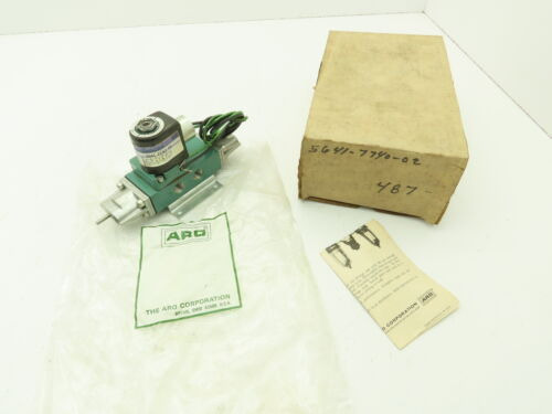 Aro 5641 7740 02 Pneumatic Solenoid Valve 4-way 1/4 Npt Ssc