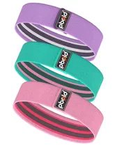 Comprar Set Kit Juego Bandas Ligas Elasticas Resistencia Tela Pbold