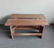 Comprar Bancos De Campo Rústicos Quincho Madera Maciza Reciclada 