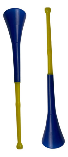 Corneta Vuvuzela Argentina 60 Cm X 2 Unid Plegable Mundial