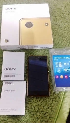 Sony Xperia M5 E5643 Dual Dourado - Defeito Na Placa