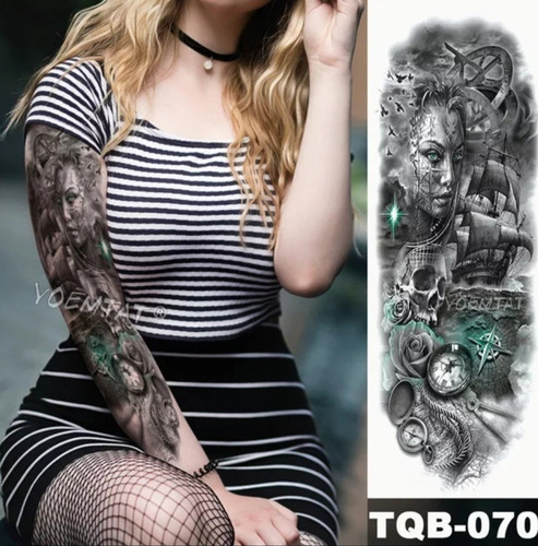 Tatoo Tatuaje Temporal Xl Modelo 070